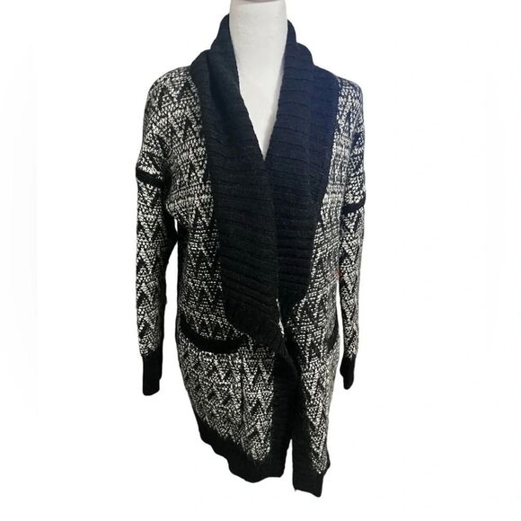 Cynthia Rowley Alpaca Wool Knee Length Open Front Cardigan
Oversized Sweater L - Picture 2 of 11